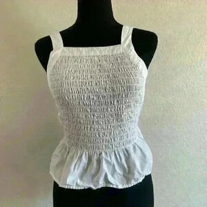 Free People Free-est Fez Ruched back tie bow Tank Top Camisole Women size XS
